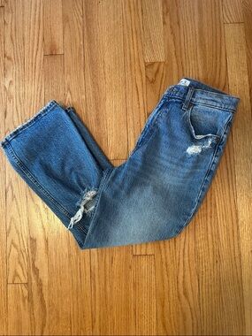 Abercrombie and Fitch ultra high rise kick flare